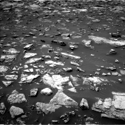 Nasa's Mars rover Curiosity acquired this image using its Left Navigation Camera on Sol 1503, at drive 3078, site number 58