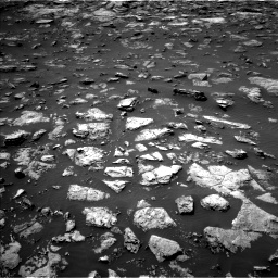 Nasa's Mars rover Curiosity acquired this image using its Left Navigation Camera on Sol 1503, at drive 3084, site number 58