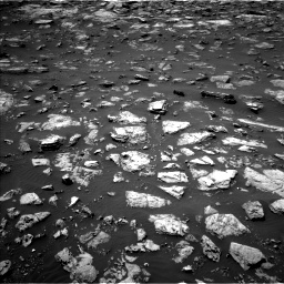 Nasa's Mars rover Curiosity acquired this image using its Left Navigation Camera on Sol 1503, at drive 3090, site number 58