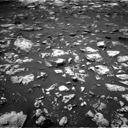 Nasa's Mars rover Curiosity acquired this image using its Left Navigation Camera on Sol 1503, at drive 3096, site number 58