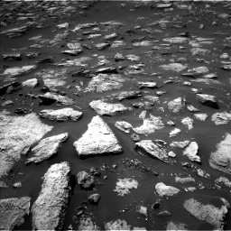 Nasa's Mars rover Curiosity acquired this image using its Left Navigation Camera on Sol 1503, at drive 3126, site number 58