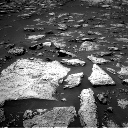 Nasa's Mars rover Curiosity acquired this image using its Left Navigation Camera on Sol 1503, at drive 3132, site number 58