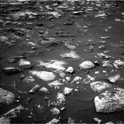 Nasa's Mars rover Curiosity acquired this image using its Left Navigation Camera on Sol 1503, at drive 3174, site number 58