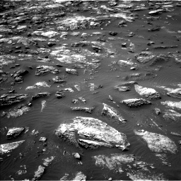 Nasa's Mars rover Curiosity acquired this image using its Left Navigation Camera on Sol 1503, at drive 3192, site number 58