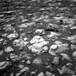 Nasa's Mars rover Curiosity acquired this image using its Left Navigation Camera on Sol 1503, at drive 3222, site number 58