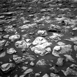 Nasa's Mars rover Curiosity acquired this image using its Left Navigation Camera on Sol 1503, at drive 3228, site number 58