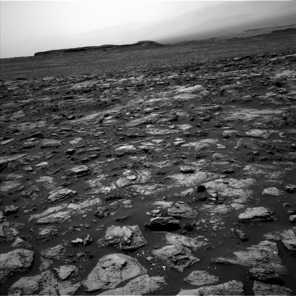 Nasa's Mars rover Curiosity acquired this image using its Left Navigation Camera on Sol 1503, at drive 0, site number 59