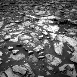Nasa's Mars rover Curiosity acquired this image using its Right Navigation Camera on Sol 1503, at drive 2952, site number 58