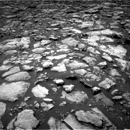 Nasa's Mars rover Curiosity acquired this image using its Right Navigation Camera on Sol 1503, at drive 2964, site number 58