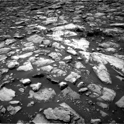 Nasa's Mars rover Curiosity acquired this image using its Right Navigation Camera on Sol 1503, at drive 2970, site number 58