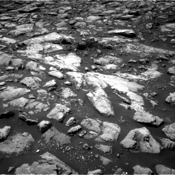 Nasa's Mars rover Curiosity acquired this image using its Right Navigation Camera on Sol 1503, at drive 2976, site number 58