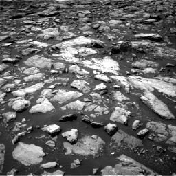 Nasa's Mars rover Curiosity acquired this image using its Right Navigation Camera on Sol 1503, at drive 2982, site number 58