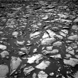 Nasa's Mars rover Curiosity acquired this image using its Right Navigation Camera on Sol 1503, at drive 3006, site number 58
