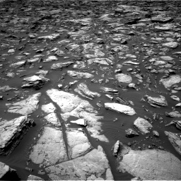 Nasa's Mars rover Curiosity acquired this image using its Right Navigation Camera on Sol 1503, at drive 3018, site number 58