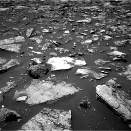 Nasa's Mars rover Curiosity acquired this image using its Right Navigation Camera on Sol 1503, at drive 3042, site number 58
