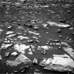 Nasa's Mars rover Curiosity acquired this image using its Right Navigation Camera on Sol 1503, at drive 3078, site number 58