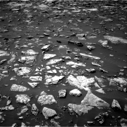 Nasa's Mars rover Curiosity acquired this image using its Right Navigation Camera on Sol 1503, at drive 3084, site number 58