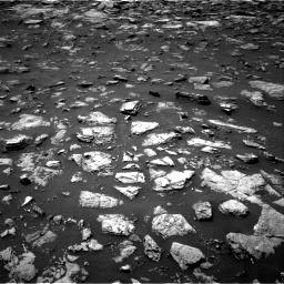 Nasa's Mars rover Curiosity acquired this image using its Right Navigation Camera on Sol 1503, at drive 3090, site number 58