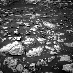 Nasa's Mars rover Curiosity acquired this image using its Right Navigation Camera on Sol 1503, at drive 3114, site number 58