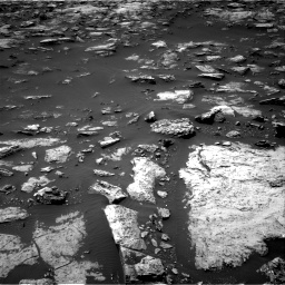 Nasa's Mars rover Curiosity acquired this image using its Right Navigation Camera on Sol 1503, at drive 3150, site number 58