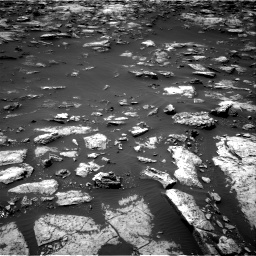 Nasa's Mars rover Curiosity acquired this image using its Right Navigation Camera on Sol 1503, at drive 3156, site number 58