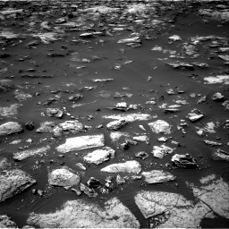 Nasa's Mars rover Curiosity acquired this image using its Right Navigation Camera on Sol 1503, at drive 3162, site number 58