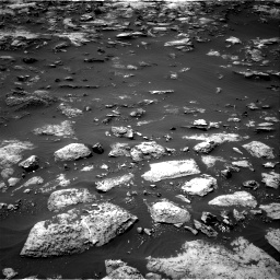 Nasa's Mars rover Curiosity acquired this image using its Right Navigation Camera on Sol 1503, at drive 3168, site number 58