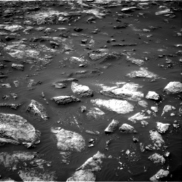 Nasa's Mars rover Curiosity acquired this image using its Right Navigation Camera on Sol 1503, at drive 3186, site number 58