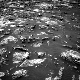 Nasa's Mars rover Curiosity acquired this image using its Right Navigation Camera on Sol 1503, at drive 3204, site number 58
