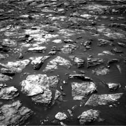 Nasa's Mars rover Curiosity acquired this image using its Right Navigation Camera on Sol 1503, at drive 3210, site number 58