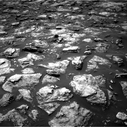 Nasa's Mars rover Curiosity acquired this image using its Right Navigation Camera on Sol 1503, at drive 3216, site number 58