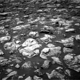Nasa's Mars rover Curiosity acquired this image using its Right Navigation Camera on Sol 1503, at drive 3228, site number 58