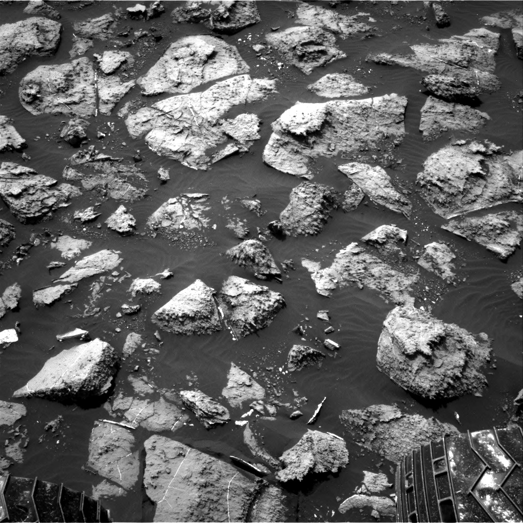 Nasa's Mars rover Curiosity acquired this image using its Right Navigation Camera on Sol 1503, at drive 0, site number 59