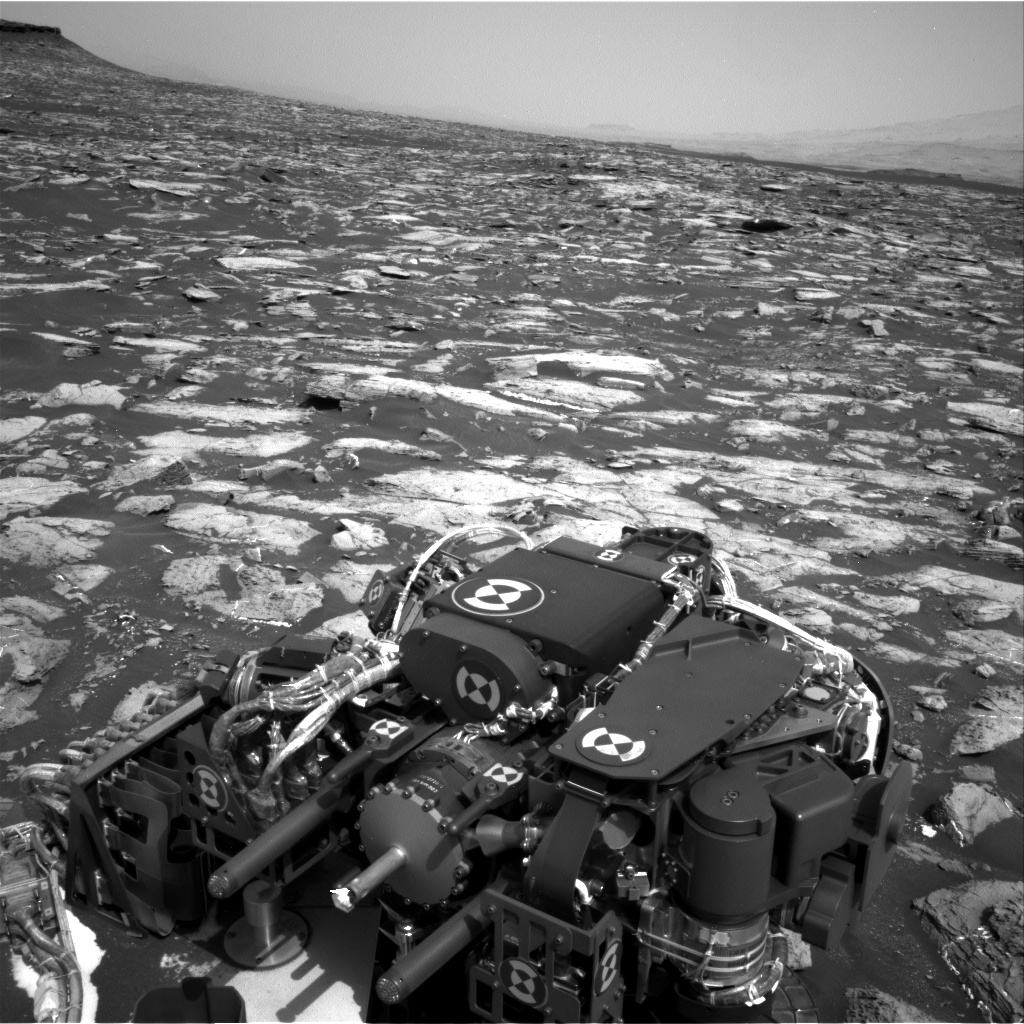 Nasa's Mars rover Curiosity acquired this image using its Right Navigation Camera on Sol 1503, at drive 0, site number 59