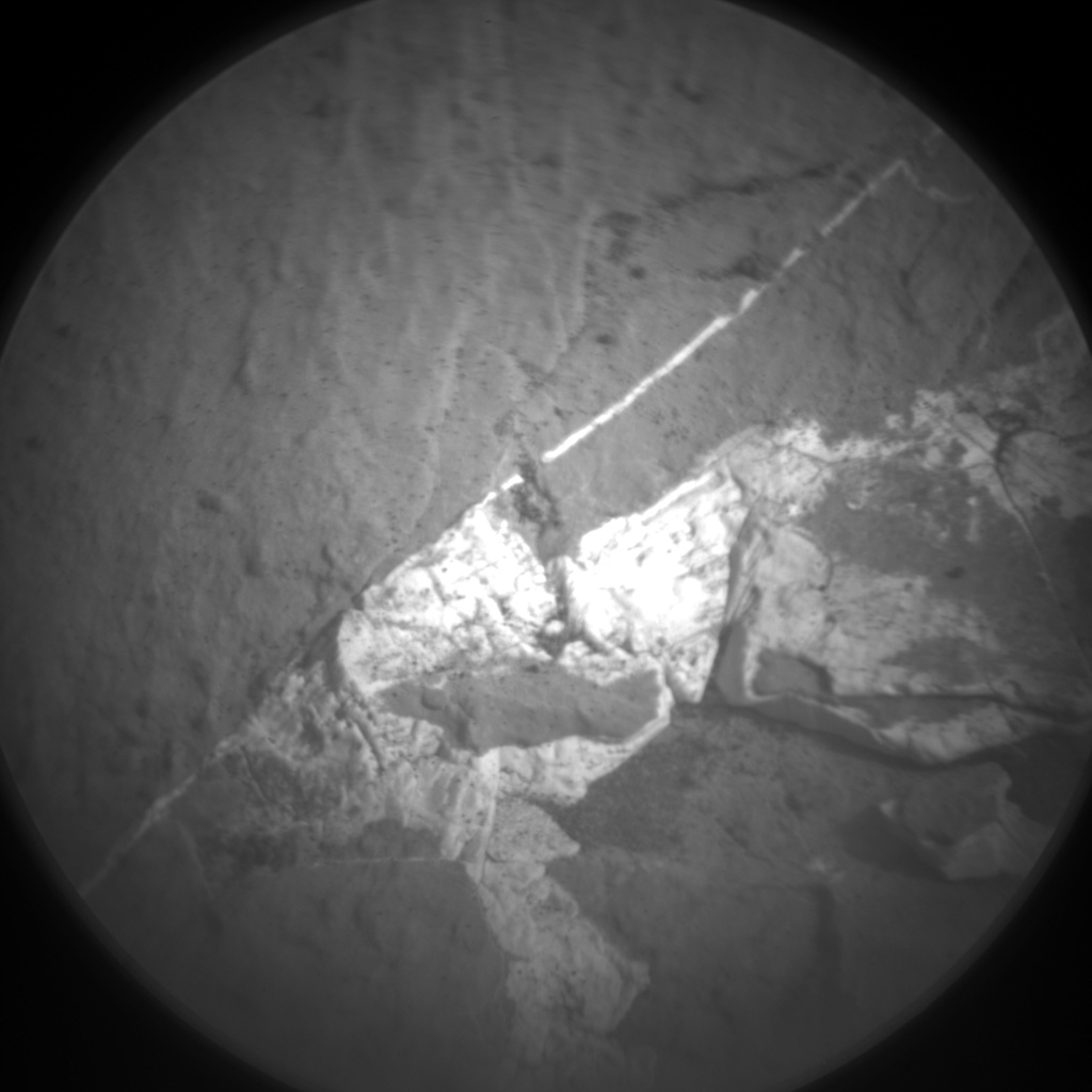 Nasa's Mars rover Curiosity acquired this image using its Chemistry & Camera (ChemCam) on Sol 1504, at drive 0, site number 59