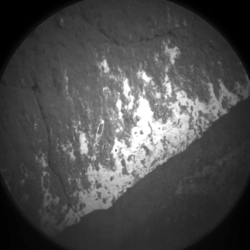 Nasa's Mars rover Curiosity acquired this image using its Chemistry & Camera (ChemCam) on Sol 1504, at drive 0, site number 59