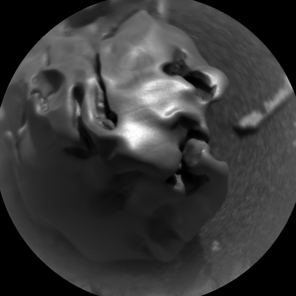 Nasa's Mars rover Curiosity acquired this image using its Chemistry & Camera (ChemCam) on Sol 1505, at drive 0, site number 59