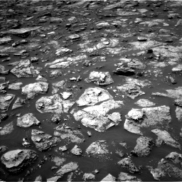Nasa's Mars rover Curiosity acquired this image using its Left Navigation Camera on Sol 1506, at drive 0, site number 59