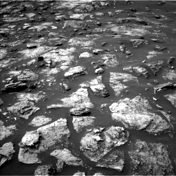 Nasa's Mars rover Curiosity acquired this image using its Left Navigation Camera on Sol 1506, at drive 12, site number 59