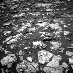 Nasa's Mars rover Curiosity acquired this image using its Left Navigation Camera on Sol 1506, at drive 24, site number 59