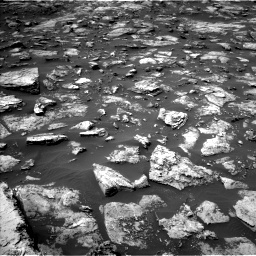 Nasa's Mars rover Curiosity acquired this image using its Left Navigation Camera on Sol 1506, at drive 36, site number 59