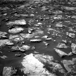 Nasa's Mars rover Curiosity acquired this image using its Left Navigation Camera on Sol 1506, at drive 42, site number 59