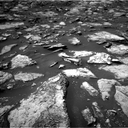 Nasa's Mars rover Curiosity acquired this image using its Left Navigation Camera on Sol 1506, at drive 60, site number 59