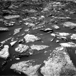 Nasa's Mars rover Curiosity acquired this image using its Left Navigation Camera on Sol 1506, at drive 72, site number 59