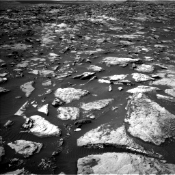 Nasa's Mars rover Curiosity acquired this image using its Left Navigation Camera on Sol 1506, at drive 84, site number 59