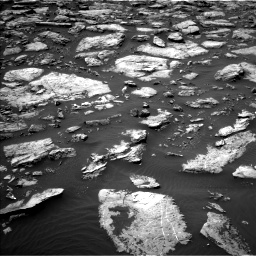 Nasa's Mars rover Curiosity acquired this image using its Left Navigation Camera on Sol 1506, at drive 108, site number 59