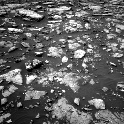 Nasa's Mars rover Curiosity acquired this image using its Left Navigation Camera on Sol 1506, at drive 156, site number 59