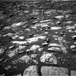 Nasa's Mars rover Curiosity acquired this image using its Left Navigation Camera on Sol 1506, at drive 222, site number 59