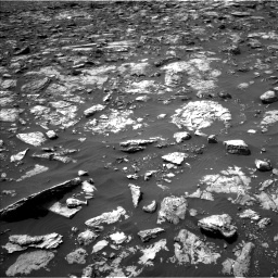 Nasa's Mars rover Curiosity acquired this image using its Left Navigation Camera on Sol 1506, at drive 252, site number 59