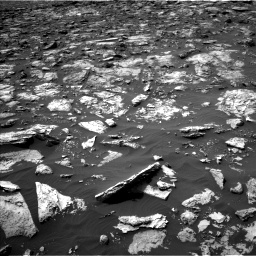 Nasa's Mars rover Curiosity acquired this image using its Left Navigation Camera on Sol 1506, at drive 258, site number 59